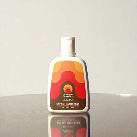 MESSINA x SP SCENTED SPF 50+ SUNSCREEN 250ml